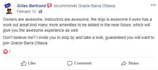 Adult 1, Gracie Barra Ottawa