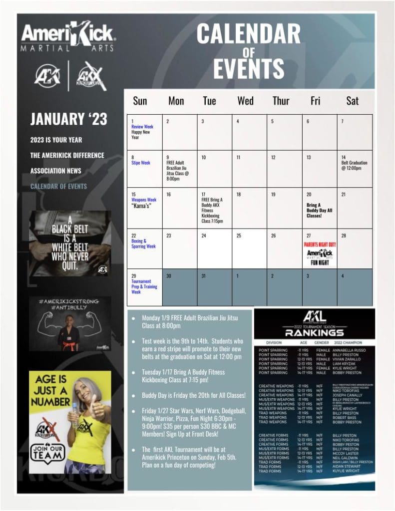 January 2023 Newsletter Delran 3 791x1024, Amerikick Delran NJ