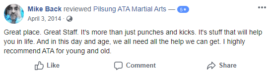 Adult 2, Pilsung ATA Martial Arts