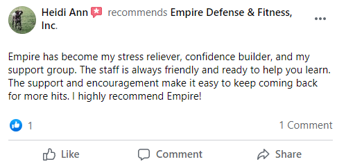 1, Empire Defense and Fitness Albany NY