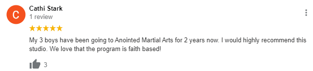 Pre, Anointed Martial Arts