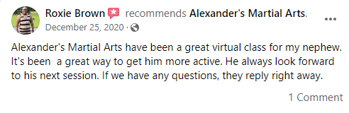 Review, Alexander&#039;s Martial Arts Madison AL